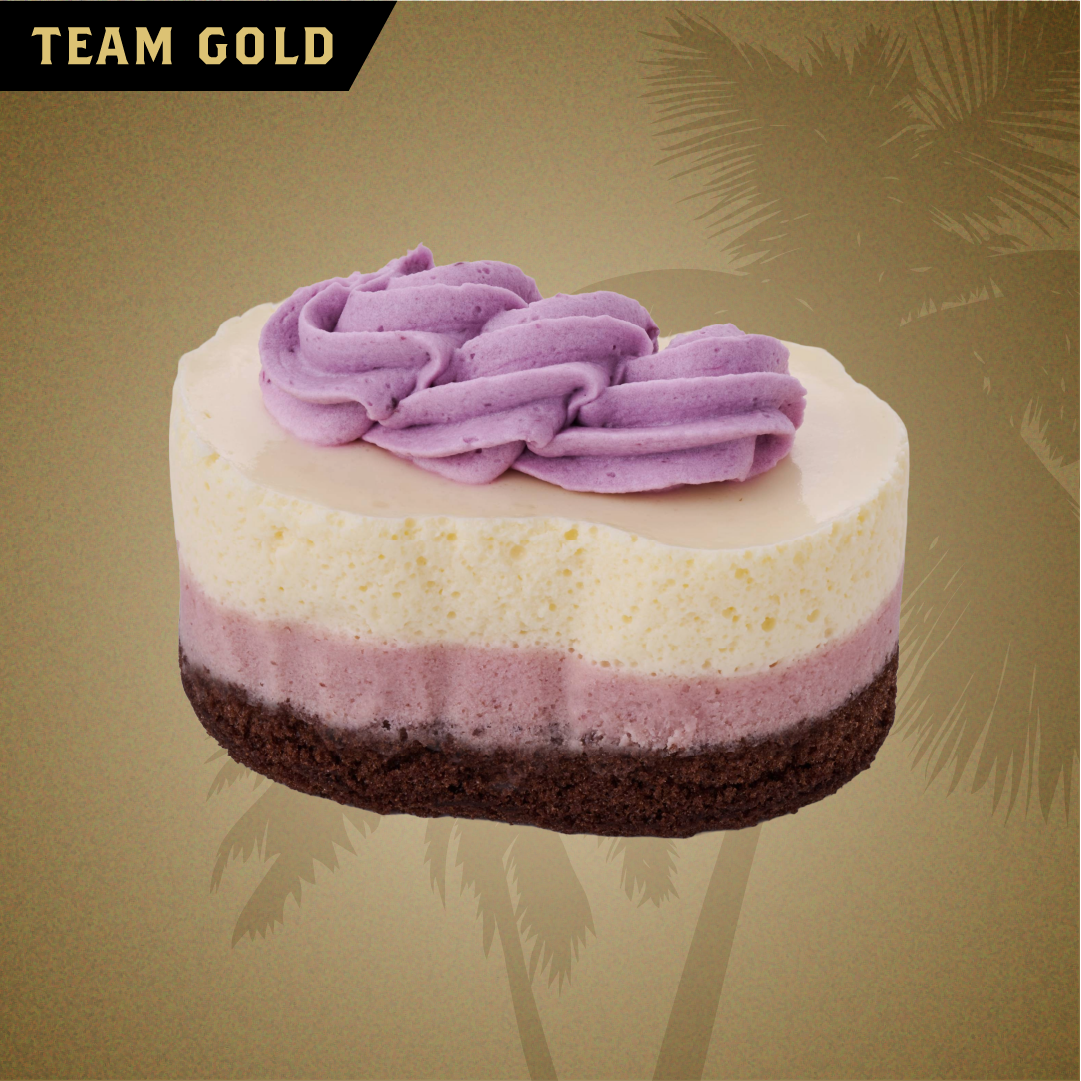 崎濱選手の紅芋チーズテリーヌ