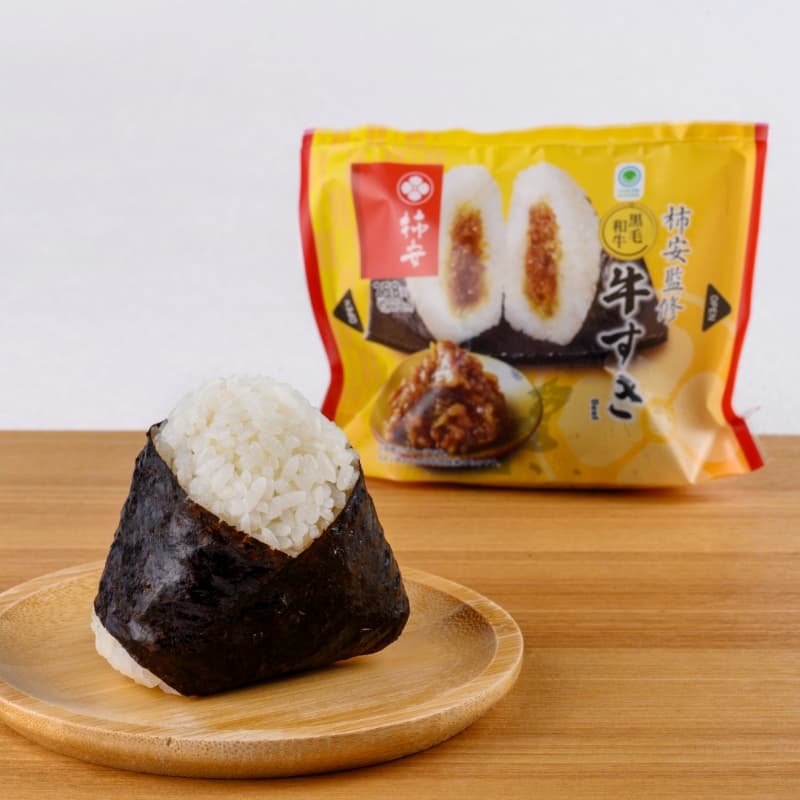 柿安監修　牛すきおむすび