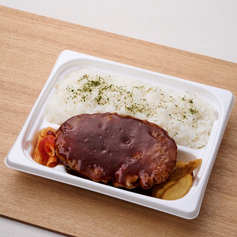 増量 鉄板焼のでっかいハンバーグ弁当