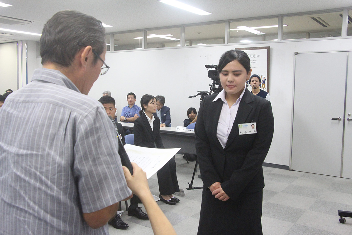 沖縄キリスト教学院大学・沖縄女子短期大学・名桜大学は敢闘賞