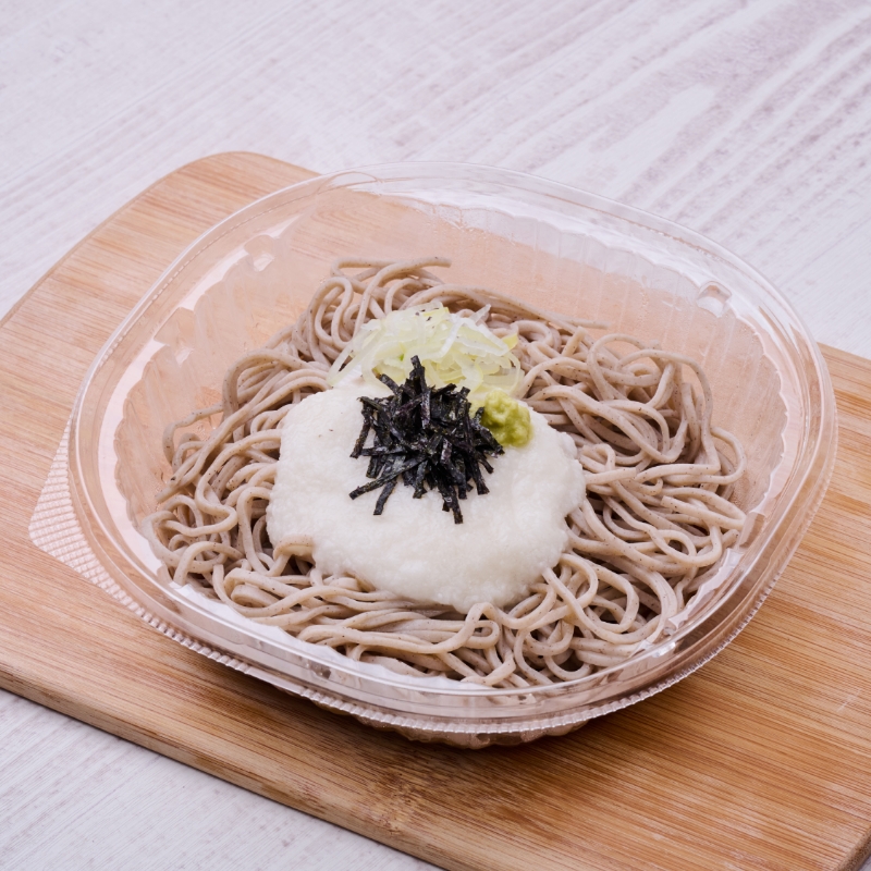 冷しとろろそば