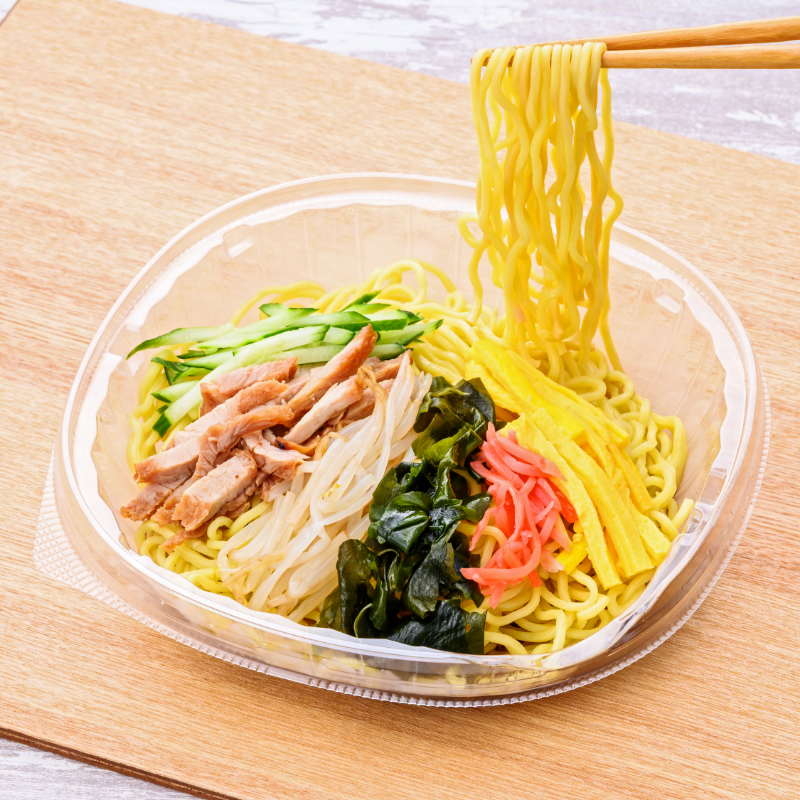 爽やかな酸味のスープ 冷やし中華