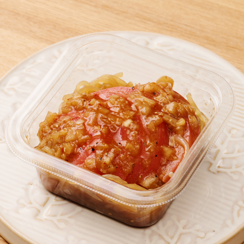 ちゅらとまとのピリ辛春雨サラダ