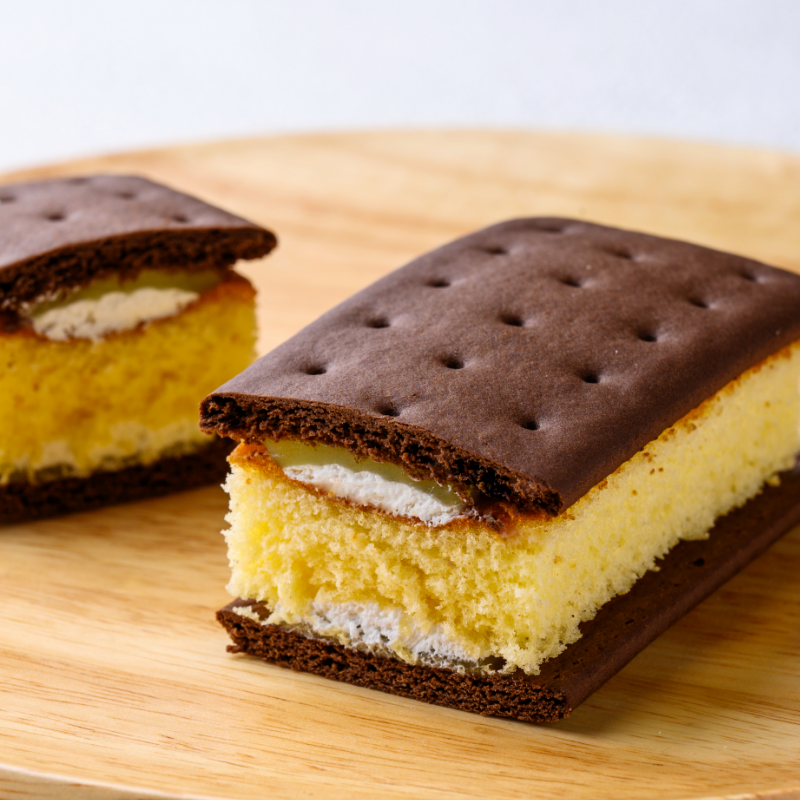 ブルーシールコラボ ポーラーベアー風スティックケーキ(カスタード&ホイップ)