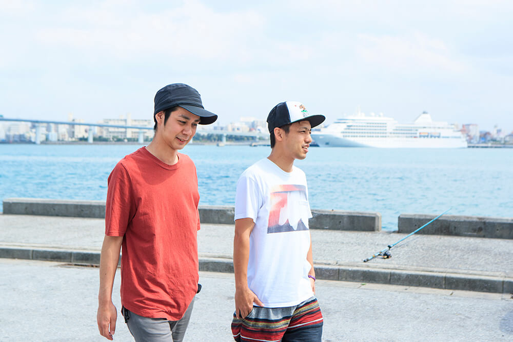 NAOTOとHIROKI（ORANGE RANGE）