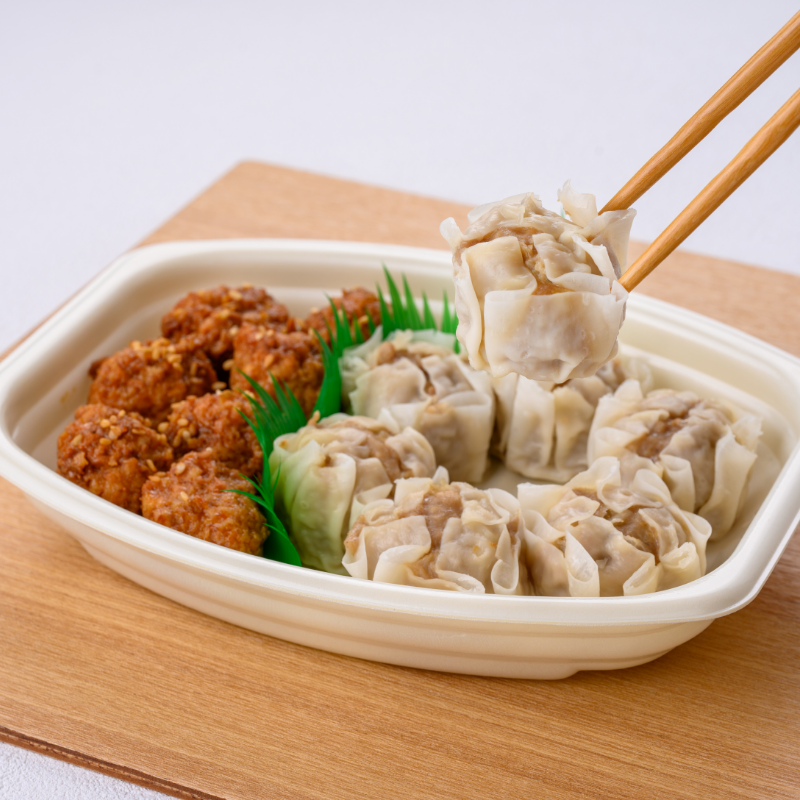 増量 シュウマイ＆肉団子（黒酢入りだれ）